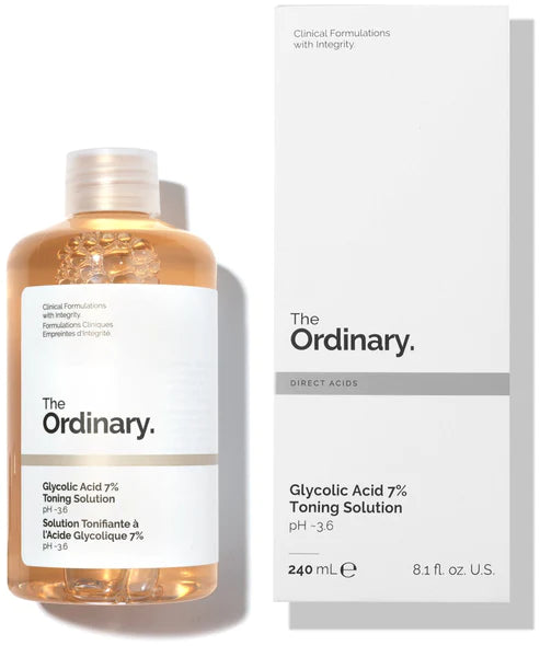 Glycolic Acid 7% Toning Solution - Ideal for Bright, Smooth Skin
