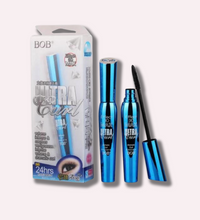 BOB 3D Fiber Lashes Rimel Mascara Makeup ink Gel Natural Fibers Waterproof Eyelash Mascara Curling Cosmetics Eye Makeup